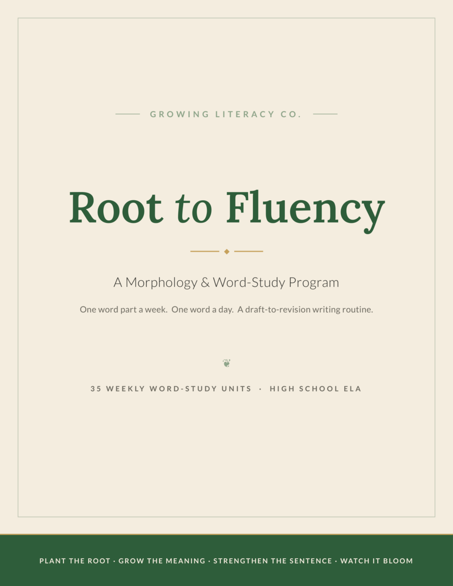Root to Fluency full program cover